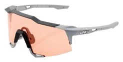 100% Speedcraft Sunglasses 16 100% Speedcraft Sunglasses -Riding Equipment Store 100 speedcraft sunglasses grey coral lens 2