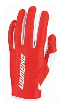 Answer Ascent Gloves -Riding Equipment Store answer ascent gloves red white
