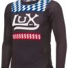 BILT Lux Sneaky Pete Jersey 1 BILT Lux Sneaky Pete Jersey -Riding Equipment Store bilt lux sneaky pete jersey black ivory