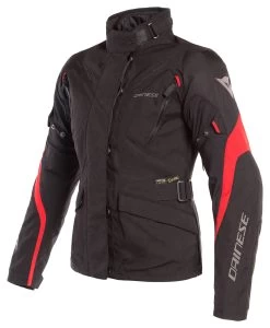 Dainese Tempest 2 D-Dry Women's Jacket (38) 8 Dainese Tempest 2 D-Dry Women's Jacket (38) -Riding Equipment Store dainese tempest2 d dry womens jacket black black tour red