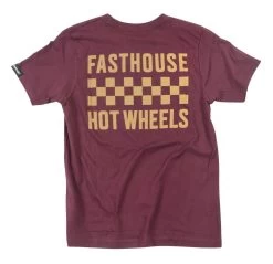 Fasthouse Stacked Hot Wheels T-Shirt -Riding Equipment Store fasthouse stacked hot wheels t shirt black 3