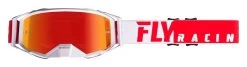 Fly Racing Zone Pro Goggles -Riding Equipment Store fly racing dirt2019 zone pro goggles navy orange adult red white