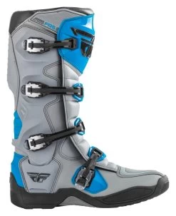 Fly Racing FR5 Boots -Riding Equipment Store fly racing dirt fr5 boot red black white07 grey blue 1
