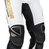 Fly Racing Kinetic Mesh Rockstar Pants -Riding Equipment Store fly racing kinetic mesh rockstar pants white black gold