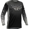 Fly Racing Lite Jersey -Riding Equipment Store fly racing lite jersey black grey