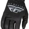 Fly Racing Lite Gloves 2 Fly Racing Lite Gloves -Riding Equipment Store fly racing lite youth gloves black grey