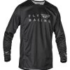 Fly Racing Radium Jersey -Riding Equipment Store fly racing radium jersey black grey