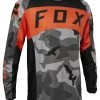 Fox Racing 180 BNKR Jersey -Riding Equipment Store fox racing180 bnkr jersey grey camo