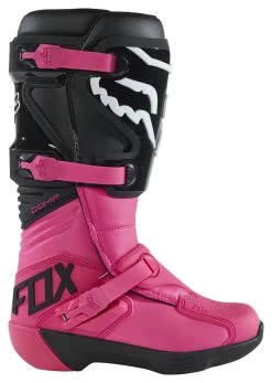 Fox Racing Competition Women's Boots -Riding Equipment Store fox racing competition womens boots black pink 1