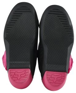 Fox Racing Competition Women's Boots -Riding Equipment Store fox racing competition womens boots black pink 4