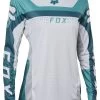 Fox Racing Flexair Efekt Women's Jersey -Riding Equipment Store fox racing flexair efekt womens jersey teal