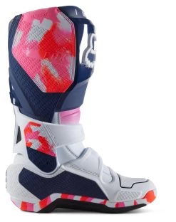 Fox Racing Instinct Ryvr LE Boots 9 Fox Racing Instinct Ryvr LE Boots -Riding Equipment Store fox racing instinct ryvr le boots white navy 2