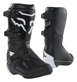 Fox Racing Youth Comp Boots Black / Youth 2 [Open Box]