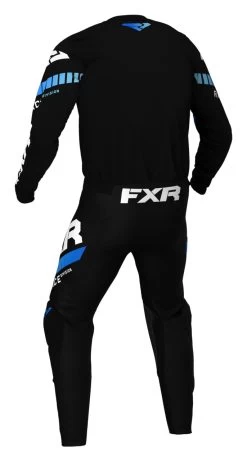 FXR Revo MX Pants -Riding Equipment Store fxr revo mx jersey black blue 3