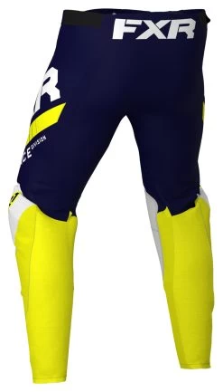FXR Revo MX Pants -Riding Equipment Store fxr revo mx jersey midnight white yellow 1