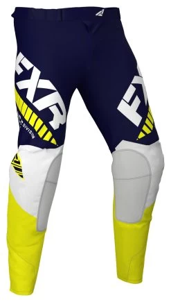 FXR Revo MX Pants -Riding Equipment Store fxr revo mx jersey midnight white yellow