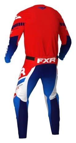 FXR Revo MX Pants -Riding Equipment Store fxr revo mx jersey red white blue 3