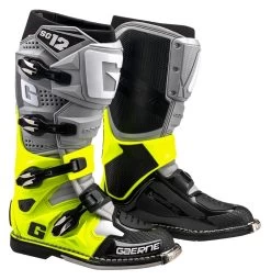 Gaerne SG-12 Boots 11 Gaerne SG-12 Boots -Riding Equipment Store gaerne sg12 boots white grey yellow