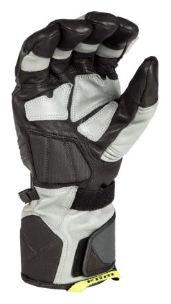 Klim Badlands GTX Gloves -Riding Equipment Store klim badlands gtx gloves grey 1