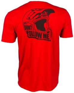 Klim Don't Follow T-Shirt -Riding Equipment Store klim dont follow t shirt red 1