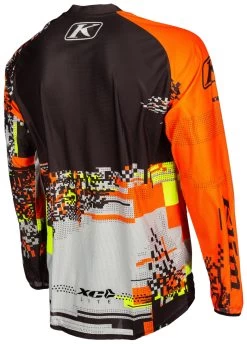 Klim XC Lite Jersey -Riding Equipment Store klim xc lite jersey digital chaos orange 1