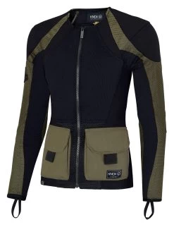 Knox Urbane Pro MK2 Utility Women's Shirt -Riding Equipment Store knox urbane pro mk2 utility womens shirt olive black