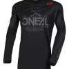O'Neal Element Dirt Jersey -Riding Equipment Store o neal element dirt jersey black grey