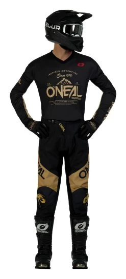 O'Neal Element Dirt Jersey -Riding Equipment Store o neal element dirt jersey black sand 2