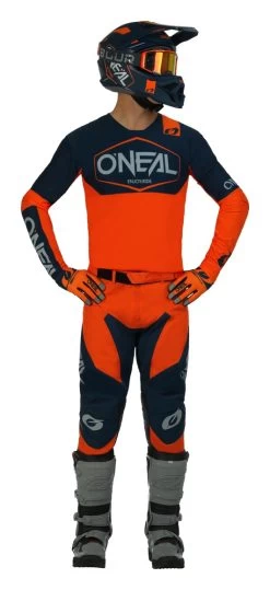 O'Neal Mayhem Hexx Pants -Riding Equipment Store o neal mayhem hexx pants blue orange 2