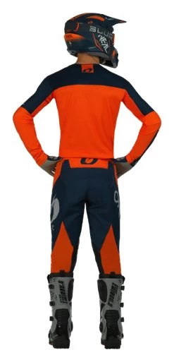 O'Neal Mayhem Hexx Pants -Riding Equipment Store o neal mayhem hexx pants blue orange 3