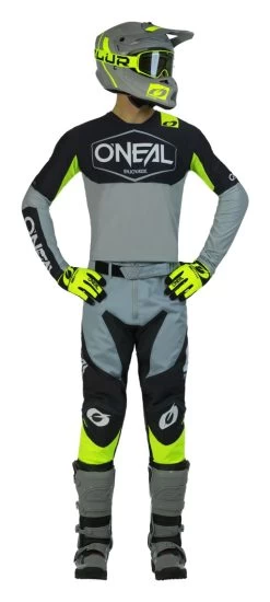 O'Neal Mayhem Hexx Pants -Riding Equipment Store o neal mayhem hexx pants grey hi viz yellow 2