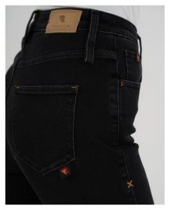 Riding Culture High Waist Women's Jeans -Riding Equipment Store riding culture high waist womens jeans black 4