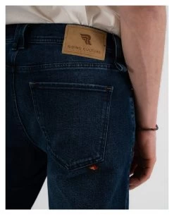 Riding Culture Tapered Slim Jeans -Riding Equipment Store riding culture tapered slim men l32 blue 4