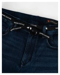 Riding Culture Tapered Slim Jeans -Riding Equipment Store riding culture tapered slim men l32 blue 5
