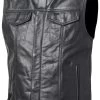 Roland Sands Seventy4 Lewis CE Vest -Riding Equipment Store roland sands lewis74 ce vest black