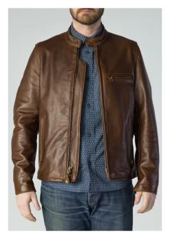 Schott 530 Cafe Racer Jacket -Riding Equipment Store schott530 cafe racer jacket 2