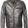Schott 530 Cafe Racer Jacket -Riding Equipment Store schott530 cafe racer jacket black