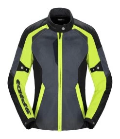 Spidi Tek Net Women's Jacket -Riding Equipment Store spidi tek net lady yellow fluo xxl yellow