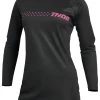 Thor Sector Minimal Women's Jersey -Riding Equipment Store thor sector womens jersey black fuchsia