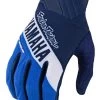 Troy Lee Designs Troy Lee SE Pro Yamaha L4 Gloves -Riding Equipment Store troy lee se pro yamaha l4 gloves navy