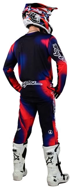 Troy Lee Designs Troy Lee SE Ultra Lucid Jersey -Riding Equipment Store troy lee se ultra lucid jersey black red 3